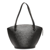 ルイ ヴィトン エピ サンジャック ショッピング ハンドバッグ ショルダーバッグ M52262 ノワール ブラック レザー レディース LOUIS VUITTON 【中古】